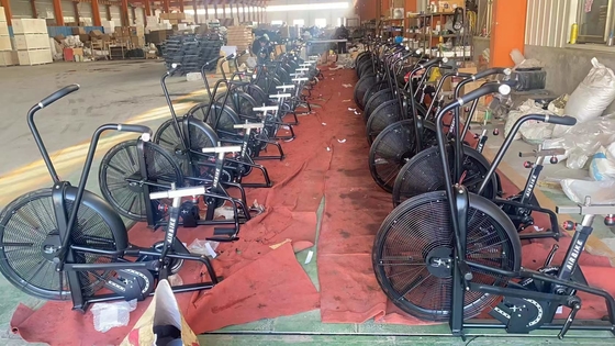 OEM Steel Air Spinning Bike Body Gym Air Bike Loading 150kg