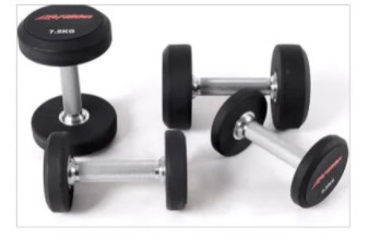 Gymnasium Steel Small Dumbbell Rack PU Dumbbell Set ISO9001
