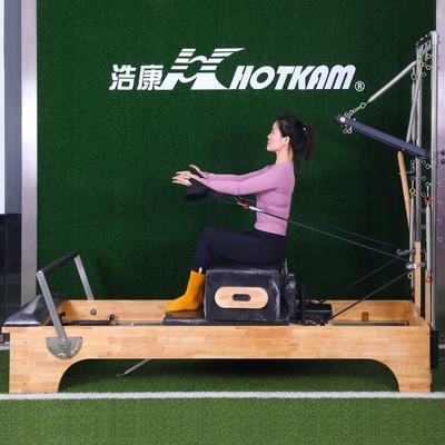 Loading 200kg Pilates Exercise Equipment Deep Squat Pilates Reformer Machine