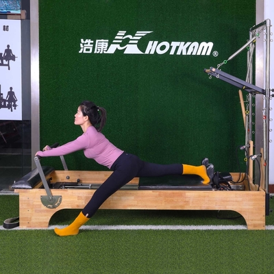 Loading 200kg Pilates Exercise Equipment Deep Squat Pilates Reformer Machine