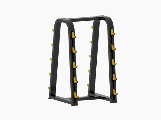 Steel Tube 3 Tier Fitness Dumbbell Rack For Gym Loading 200kgs