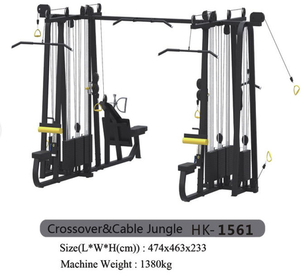 OEM Commercial Cable Crossover Multifunctional Gym Machine Powder Coating
