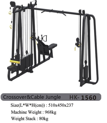 OEM Commercial Cable Crossover Multifunctional Gym Machine Powder Coating