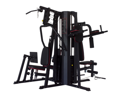 Rubber Stack Multifunctional Gym Machine Home Gym Station 160*90*203cm