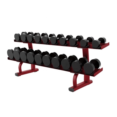 200KG Fitness Dumbbell Rubber Dumbbell Set Integrated Gym Trainer