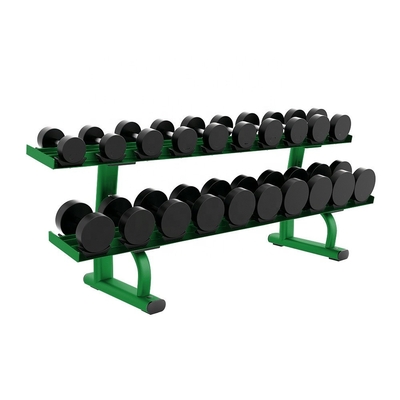 200KG Fitness Dumbbell Rubber Dumbbell Set Integrated Gym Trainer