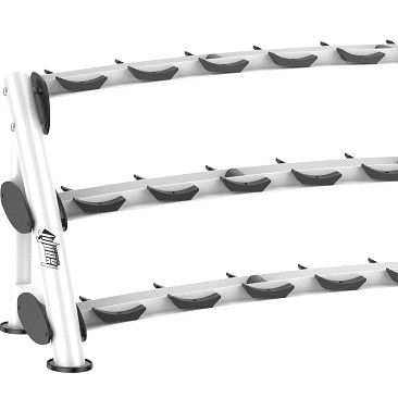 Rubberized Adjustable Fitness Dumbbell Rack 2490*690*760mm