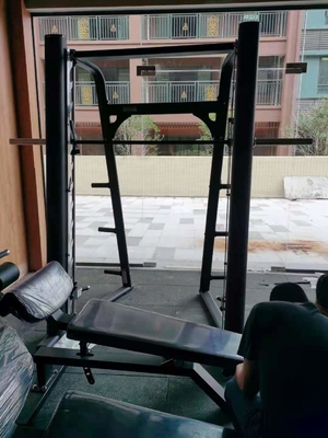 Comprehensive Trainer Fitness Smith Machine Squat Rack Gym Row Machine