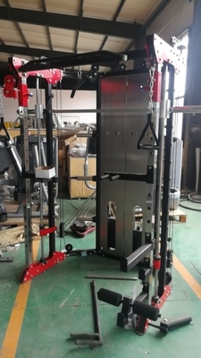 OEM Steel Tube Pin Load Selection Machines Fitness Smith Machine