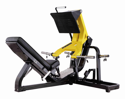 Plate Loaded Free Weight Gym Equipment 45 Degree Leg Press Machine OEM