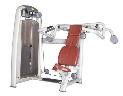 Oval 3.5mm Fitness Gym Equipment Seated Shoulder Press Machine ISO9001