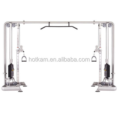 Steel Iron Crossover Fitness Cable Machine For Bodybuilding