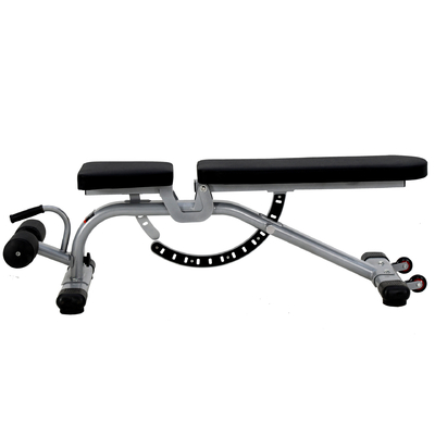 Falt Stell Tube Gym Fitness Accessories Adjustable Training Bench 43kg