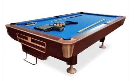 9FT French Pool Table Solid Wood 9 Ball Sportcraft Billiard Pool Table