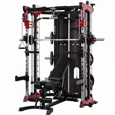 Home Gym Fitness Exercise Equipment Rack Integrated Trainer Functional Smith Squat Rack