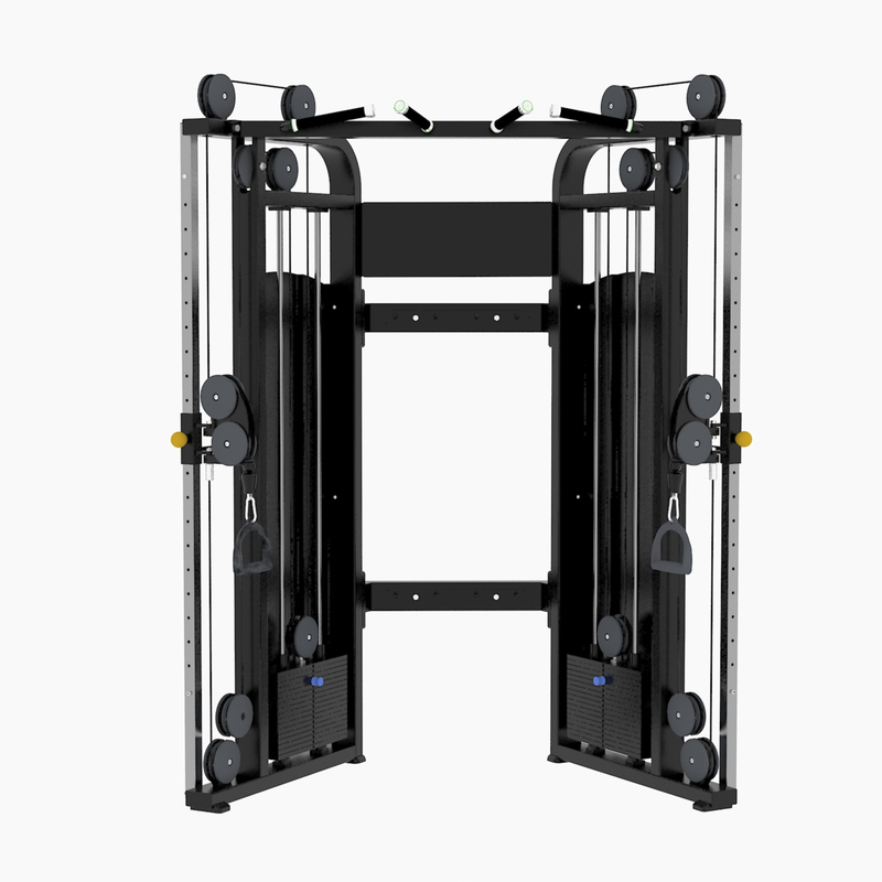 50*100 Flat Oval Tube Smith Exercise Machine Bar 2 Tier Powder Coated Painting